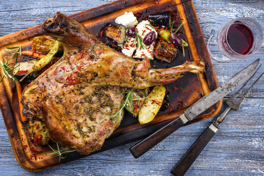Épaule d’agneau aux épices douces, miel et gingembre